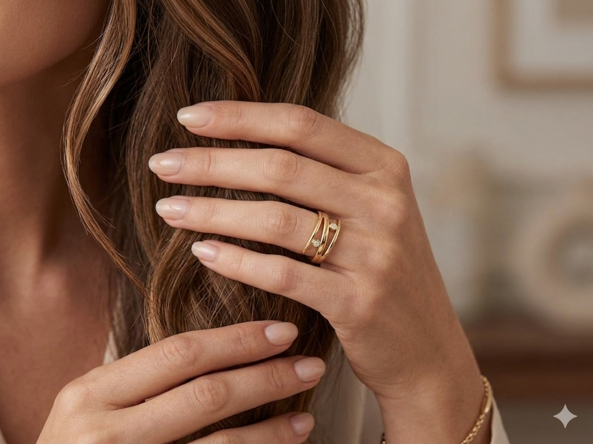 Anillos para Damas Oro Italiano