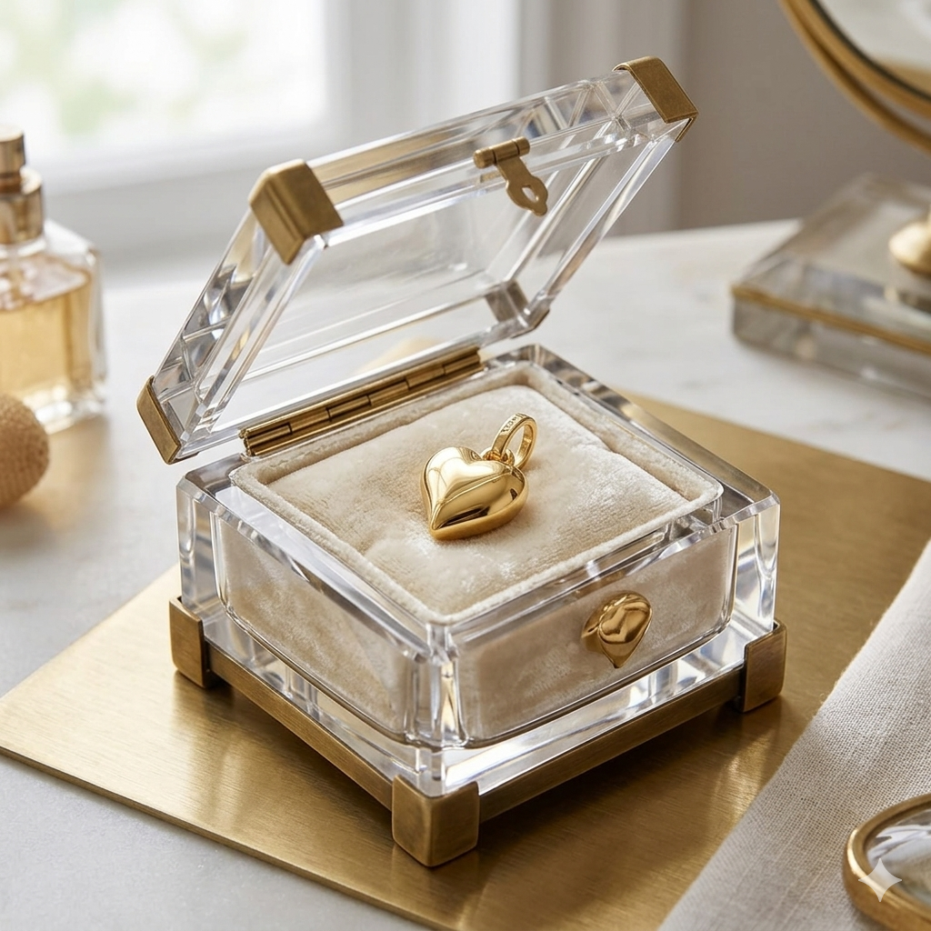 Dije de Corazón Oro