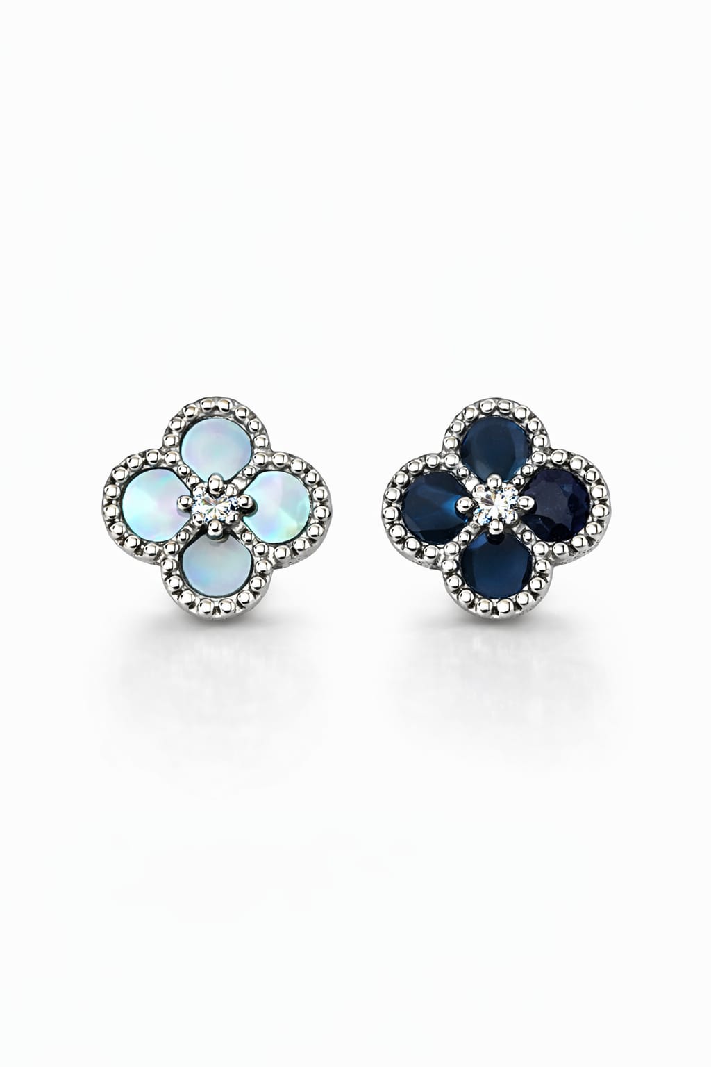 Pendientes Azules Plata 925