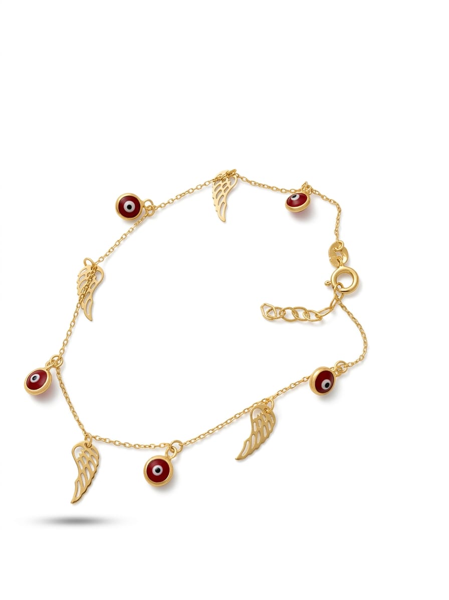 Pulsera  de Oro, ojo turco