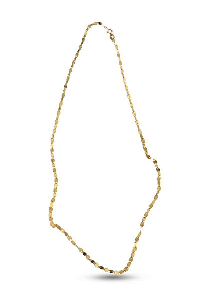 Cadena Tejido Lady' de Oro italiano