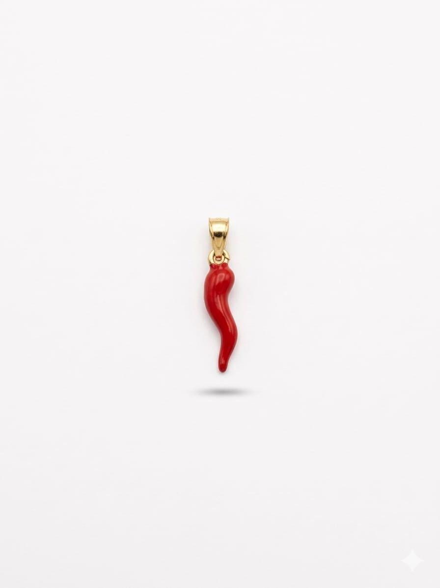Dije Chile Oro Italiano