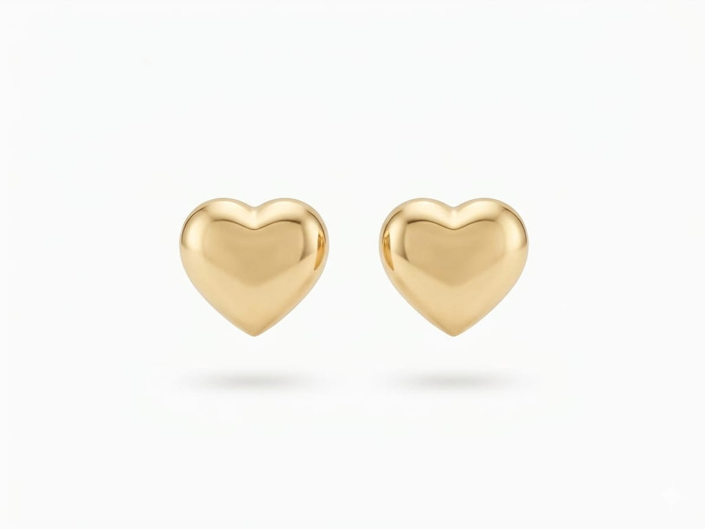 Pendiente Corazón Oro